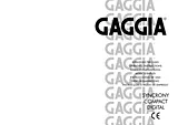 Gaggia Syncrony Operating Guide