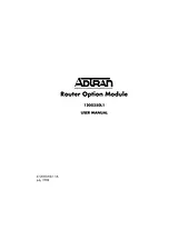 Adtran 1200350L1 Manuel D’Utilisation
