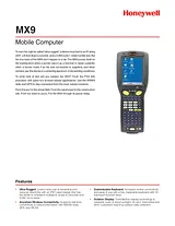 Honeywell MX9 MX9A2C1B1D1A0ET Leaflet