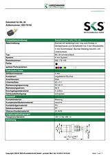 Sks Hirschmann Jack socket Socket, vertical vertical Pin diameter: 4 mm Yellow BIL 20 GELB 1 pc(s) 930176103 Scheda Tecnica