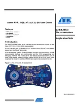 Atmel MCU Evaluation Kit AT32UC3L-EK AT32UC3L-EK データシート