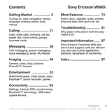 Sony Ericsson W660I Справочник Пользователя
