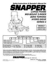 Snapper NZMX30614KH Benutzerhandbuch