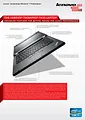 Lenovo T430 + Mini Dock Series 3 with USB 3.0 N1XKDMD+0A65683 Benutzerhandbuch