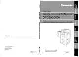 Panasonic DP-3000 Справочник Пользователя