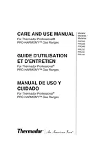 Thermador PRG486GDH Manual Do Proprietário