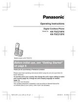 Panasonic KXTGC212FX Operating Guide