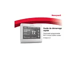 Honeywell Wi-Fi Smart Thermostat RTH9580 Benutzeranleitung