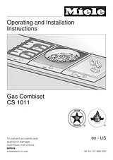 Miele CS 1011 Product Manual