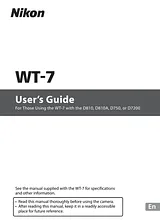 Nikon WT-7 Guía Del Usuario