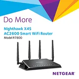 Netgear R7800 - Nighthawk X4S AC2600 Smart WiFi Router Installationsanleitung
