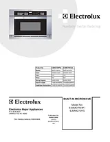 Electrolux E30MO75HSS Riferimento Di Cablaggio