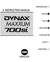 Konica Minolta dynax maxxum 700si 用户手册
