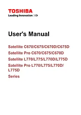 Toshiba L775 User Manual