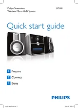 Philips MCI300/12 Anleitung Für Quick Setup