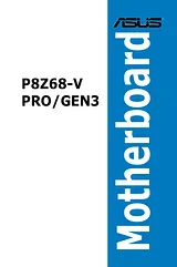 ASUS P8Z68-V PRO/GEN3 Справочник Пользователя