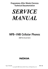 Nokia 3390, 3390b, 3395 服务手册