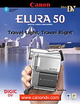 Canon ELURA 50 Manual Do Utilizador