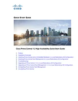 Cisco Cisco Prime Central 1.2 Installation Guide