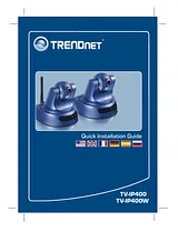 Trendnet TV- IP400W Manuel D’Utilisation