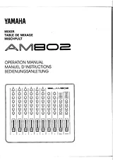 Yamaha AM802 Manual Do Utilizador