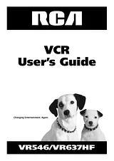 RCA VR546 用户手册