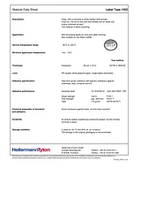 Hellermann Tyton 598-14026 HSMB-C2-120-WH HELASIGN Label Booklet 598-14026 数据表