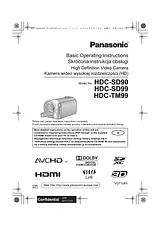 Panasonic HDC-SD90 Manual Do Utilizador