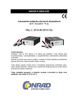 IVT 7450C2 - 5A Automatic Lead Acid Battery Charger Station, For 24V Batteries 7450C2 Справочник Пользователя