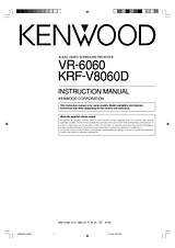 Kenwood KRF-V8060D Manual Do Utilizador