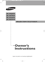 Samsung hc-p4241 Manual Do Utilizador