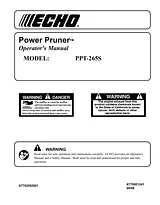 Echo PPT-265S Manual De Usuario
