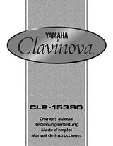 Yamaha CLP-153SG ユーザーズマニュアル