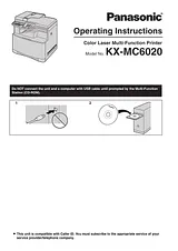 Panasonic KX-MC6020 Benutzerhandbuch