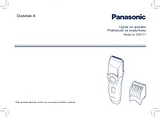 Panasonic ER2171 작동 가이드