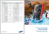 Samsung HMX-W200 HMX-W200RN Merkblatt