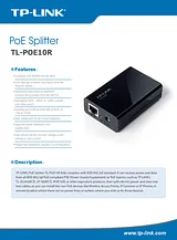 TP-LINK PoE Splitter TL-POE10R Data Sheet