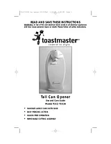 Toastmaster TCO2B User Manual