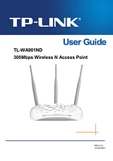TP-LINK TL-WA901ND ユーザーズマニュアル