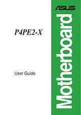 ASUS P4PE2-X Manual Do Utilizador