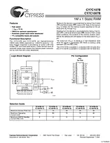 Cypress CY7C1007B Manual De Usuario