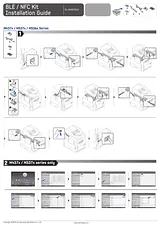 Samsung Smart  MultiXpress  M4370LX  Černobílá multifunkční tiskárna (43 ppm) 安装指南