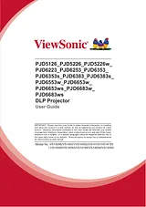 Viewsonic PJD5226 Manual De Usuario