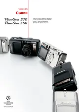 Canon PowerShot S70 9514A016 Manuel D’Utilisation