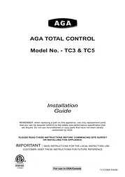 AGA ATC3CLT Installationsanleitung