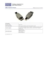 Cables Direct USB2-952 Prospecto
