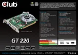 CLUB3D GT 220 CGNX-G222I Leaflet