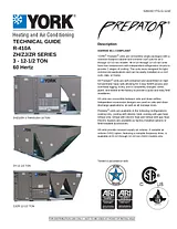 York R-410A ZH/ZJ/ZR Series Manual De Usuario