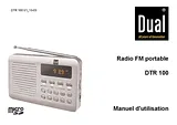 Dual N/A, Portable radio, FM, Silver, Portable radio, FM, Silver 73080 Manual De Usuario
