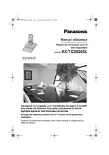 Panasonic kx-tcd820sl Справочник Пользователя